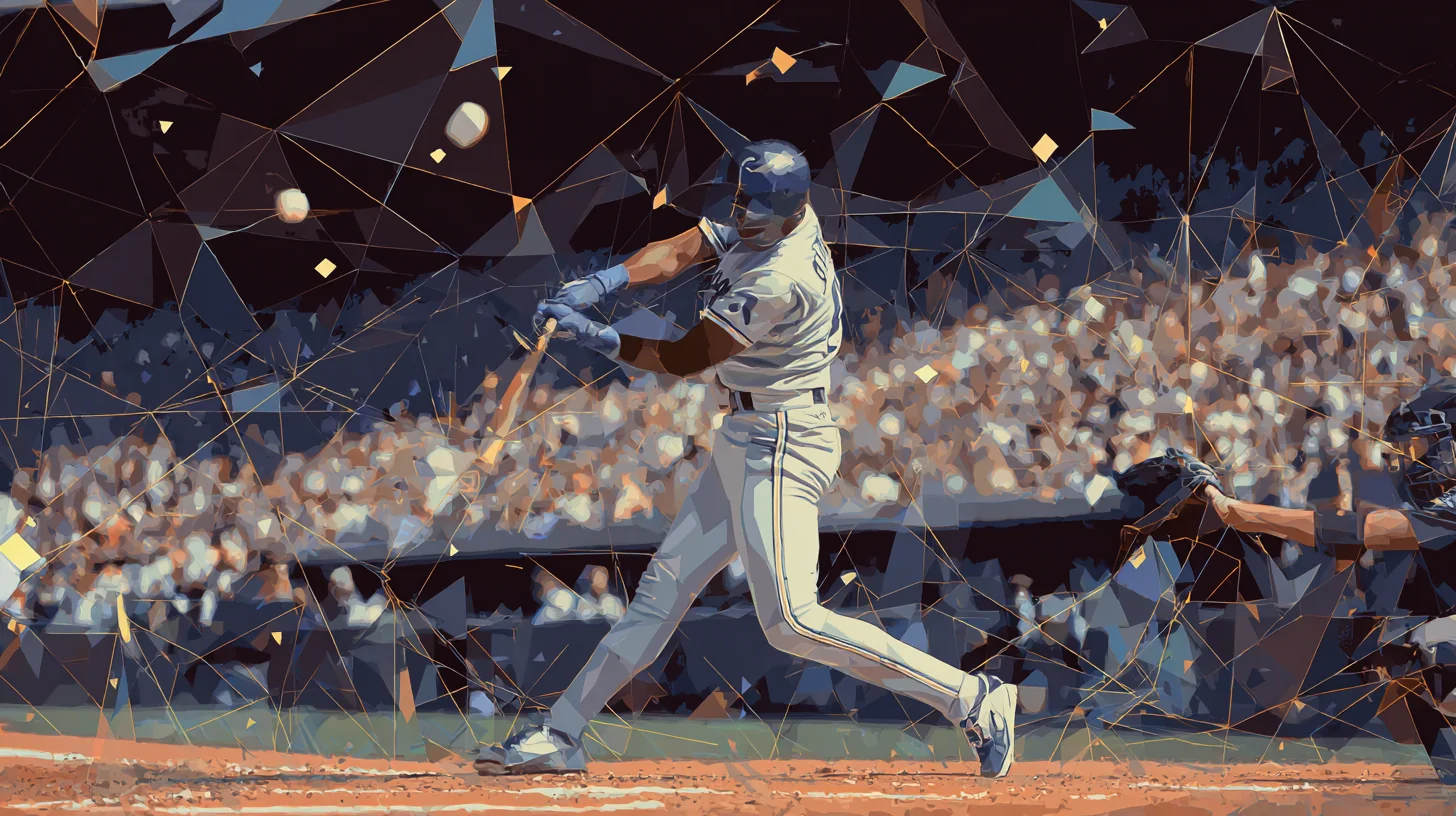 Bo Knows tease frame: packed Oakland stadium, 1989 All Star game, aerial mosaic