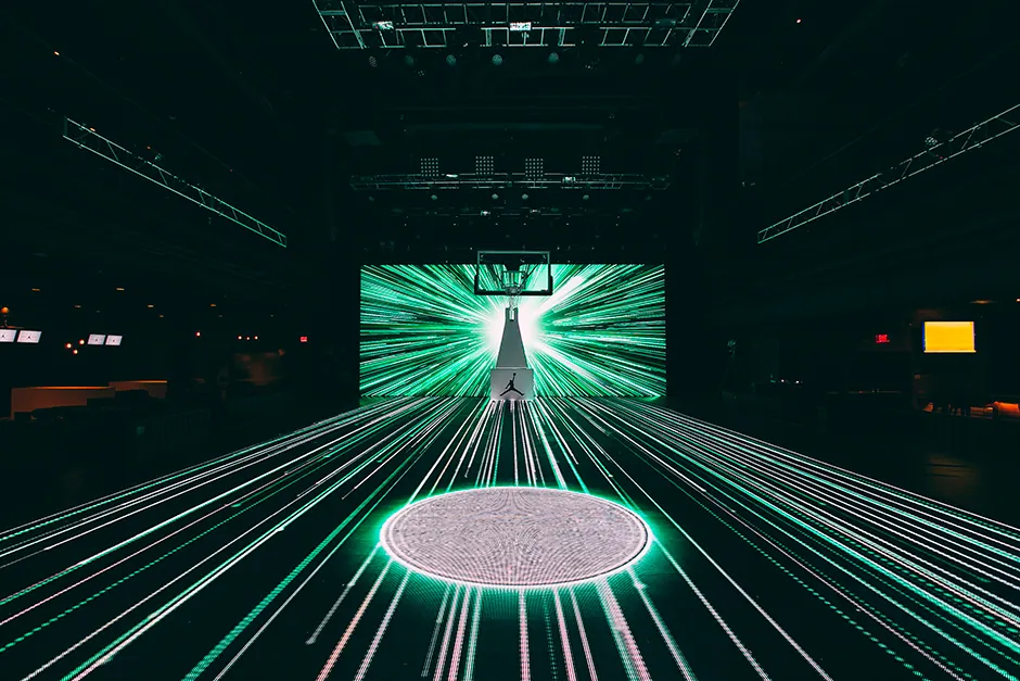 The Kaboom Room, Jordan Brand interactive court