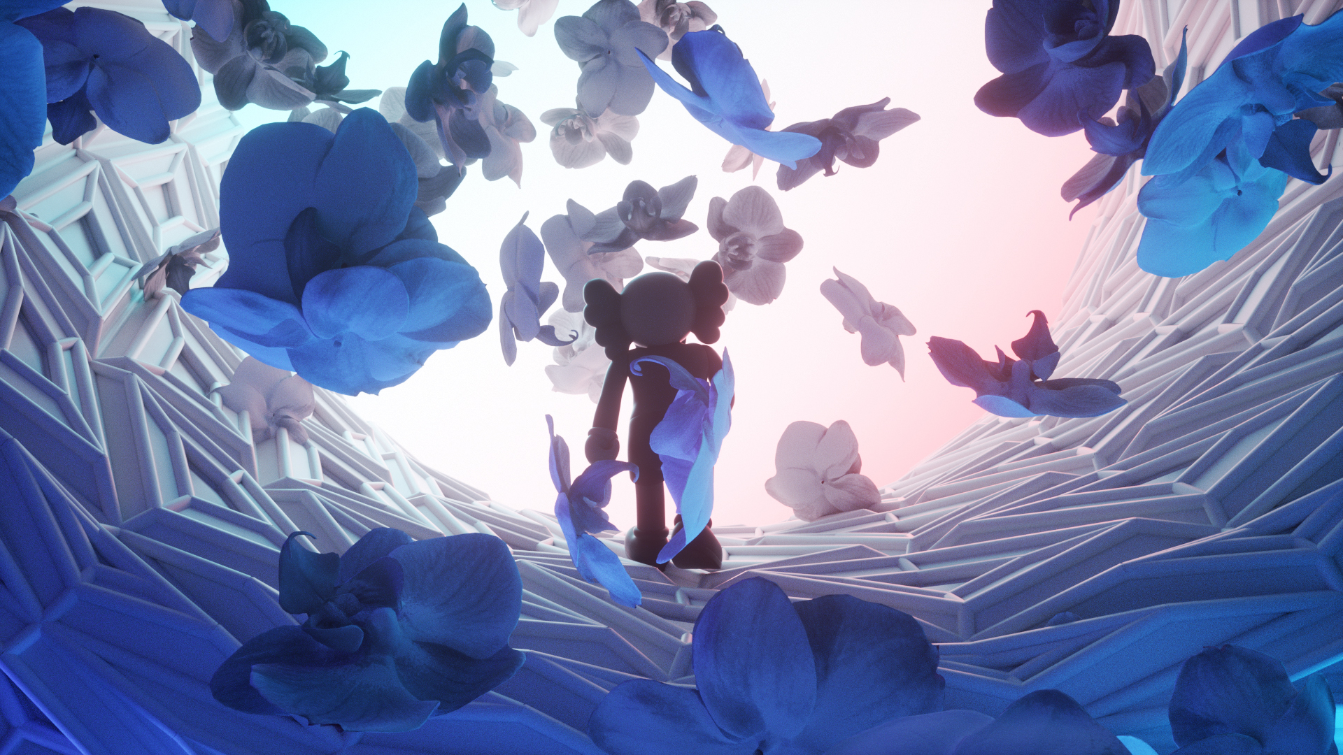 KAWS figure — design detail 01