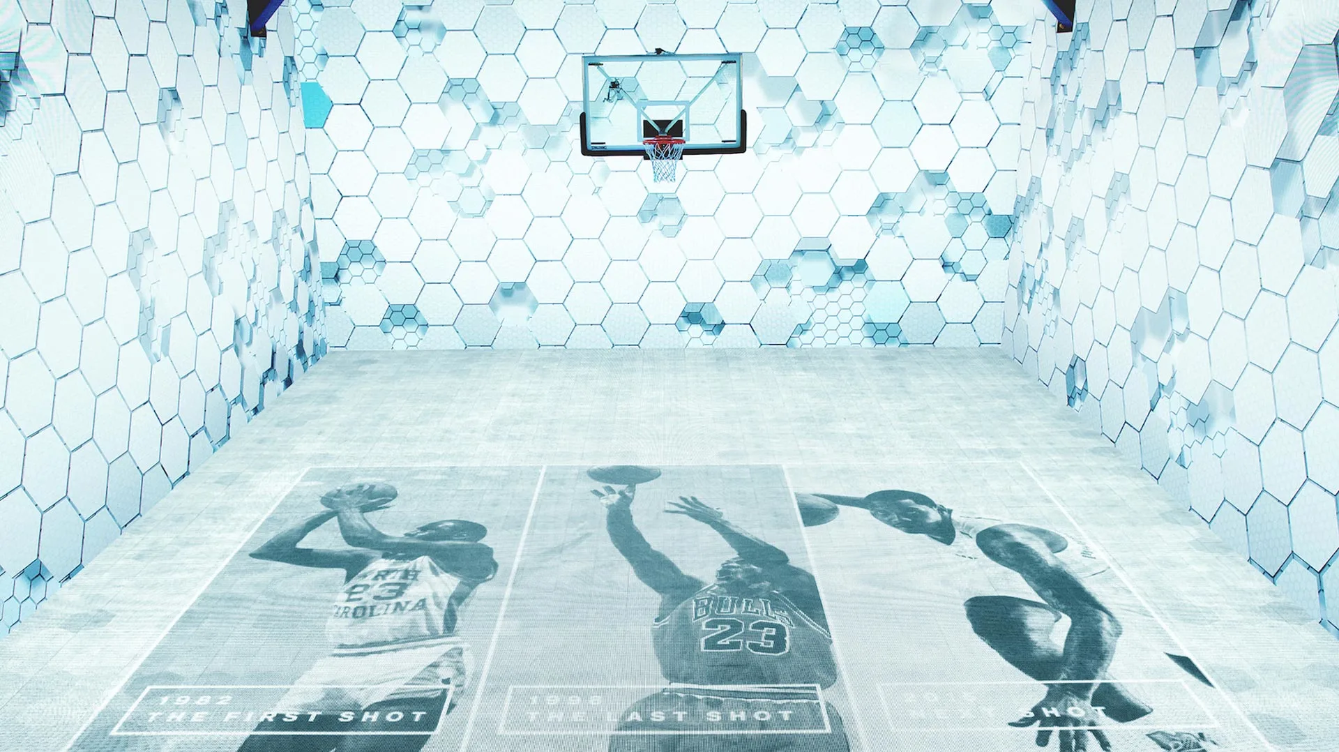 The Last Shot — immersive court environment