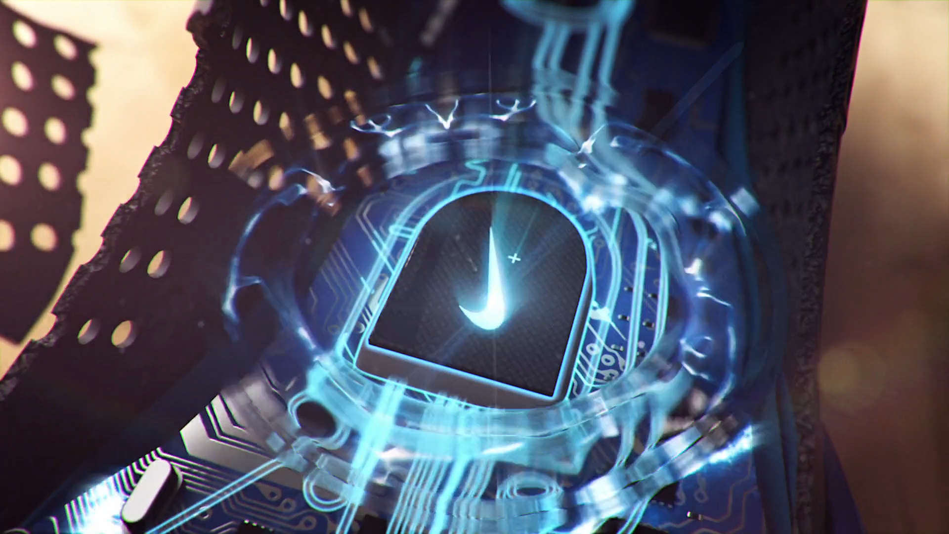 Nike Hyperdunk CG process — texturing and material development